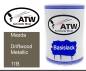 Preview: Mazda, Driftwood Metallic, 11B: 500ml Lackdose, von ATW Autoteile West.